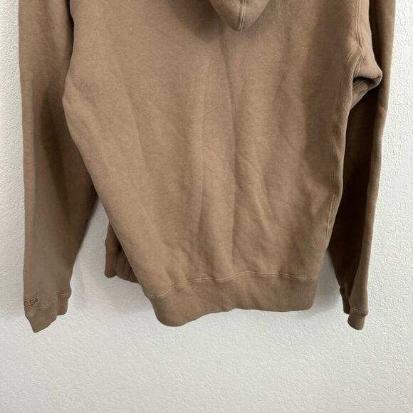 Nonnative Dweller Overdyed "Feeling" Cotton Hoodie Sweatshirt Beige Medium - Picture 8 of 13